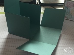Stampin Up, Anleitung, Viereckige Box, One Sheet Box (3) (Kopie)