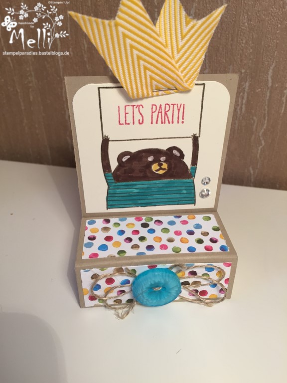 Kindergeburtstag, Verpackung, Stampin Up