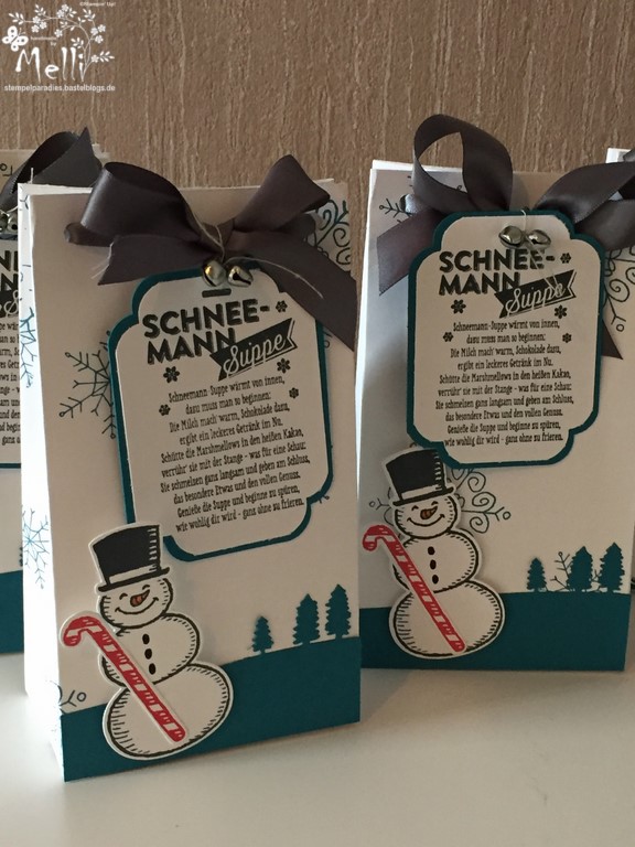 Schneemannsuppe, Stampin Up, Punchboard für Geschenktüten, Mellis Stempelparadies (3) (Kopie)