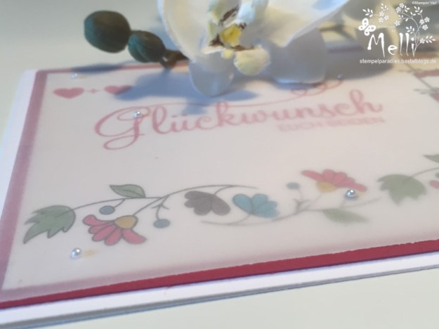 Stampin Up, Hochzeitskarte, Bordering Blooms (3) (Kopie)