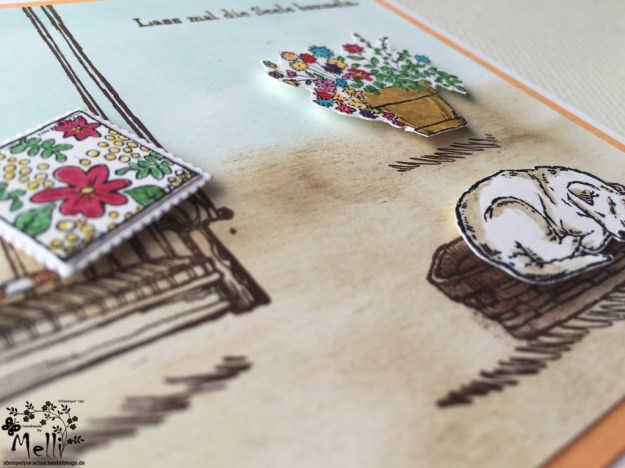 Stampin Up, Stille Momente, Karte, Mellis Stempelset, Lass die Seele baumeln (1)