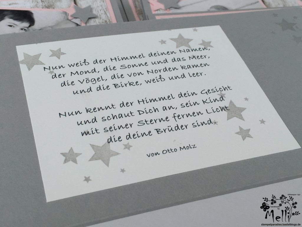 Stampin Up, Dankeskarte, Geburt (2)