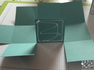 Stampin Up, Anleitung, Viereckige Box, One Sheet Box (2) (Kopie)