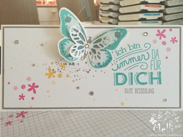 Stampin Up, Karte, Din Lang, Ich bin immer für dich da, Gute Besserung (2) (Kopie)