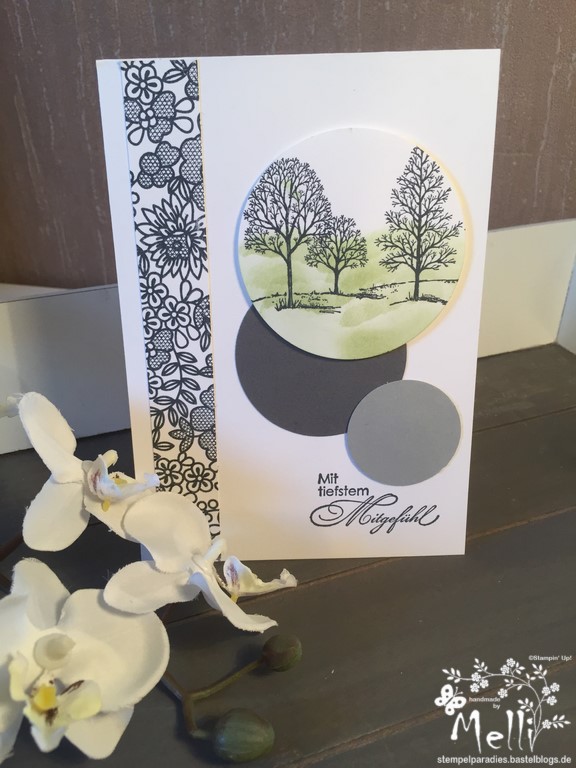 Stampin Up, Trauerkarte, Something Lacy, Lovely Trees (1) (Kopie)