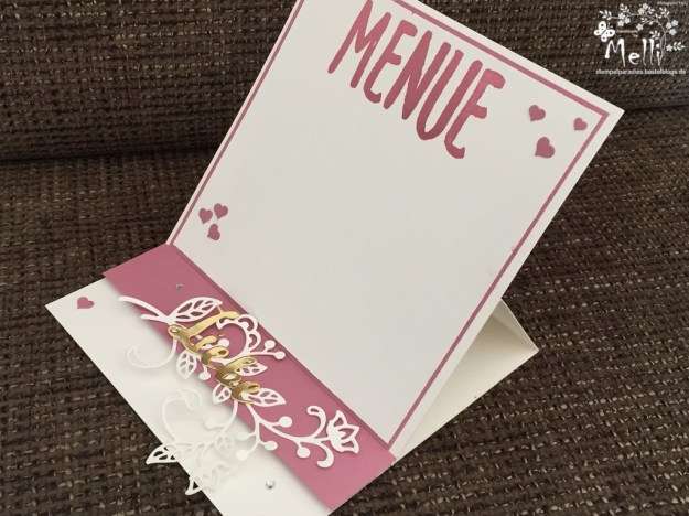 Stampin Up, Hochzeit, Einladung, Karten, Tischkarte, Menü, Mellis Stempelparadies, Zarte Pflaume (9)