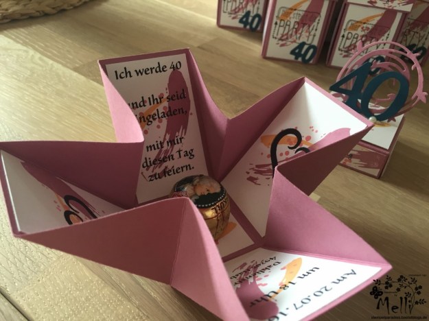 Stampin Up, Explosionsbox, Geburtstag, Einladung, Mellis Stempelparadies (5)