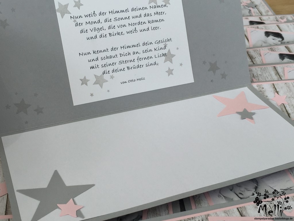 Stampin Up, Dankeskarte, Geburt (3)