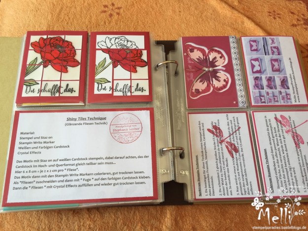 Stempeltechnikbuch 2, Stampin Up, Mellis Stempelparadies, Garden in Blooms (7) (Kopie)