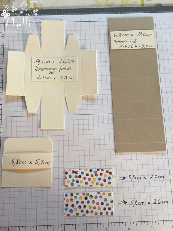 Anleitung, Verpackung für Küsschen, Stampin Up