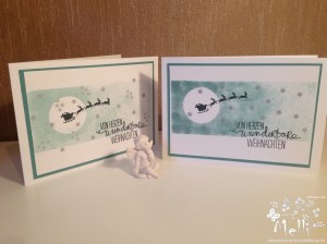 Weihnachtskarte mit Stampin' Up!