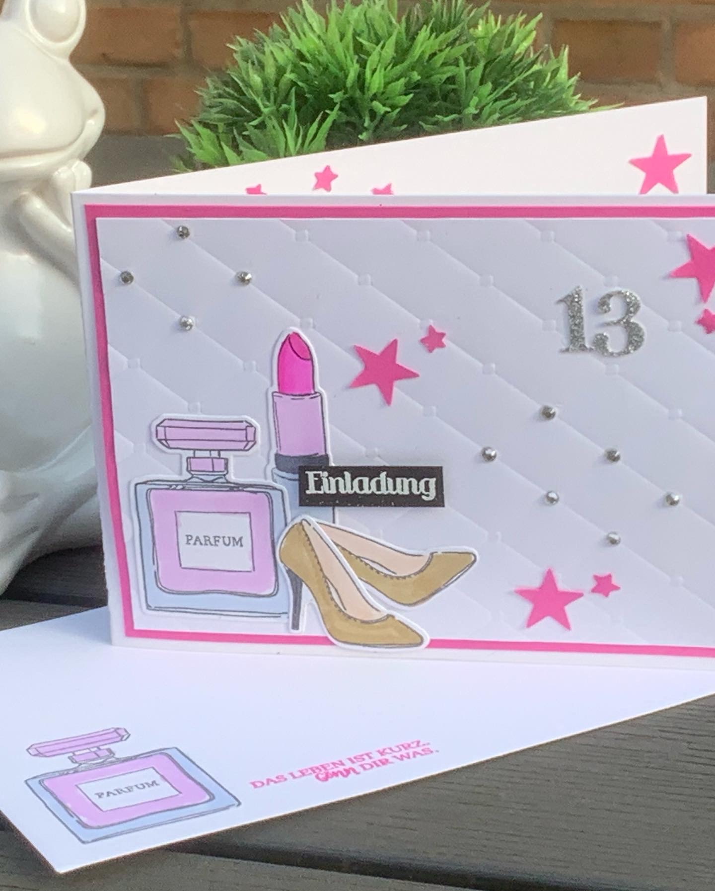 Amanda Creation Geburtstagseinladungen – Little Stinker Design, 20 Karten 12,7 X 17,8 Cm, Mit Weißen Umschlägen
